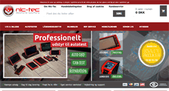 Desktop Screenshot of nic-tec.com